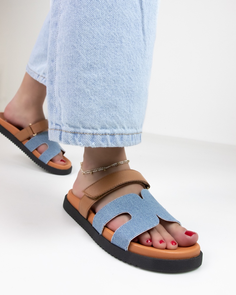 Steve Madden Missile Sandalen  - blauw