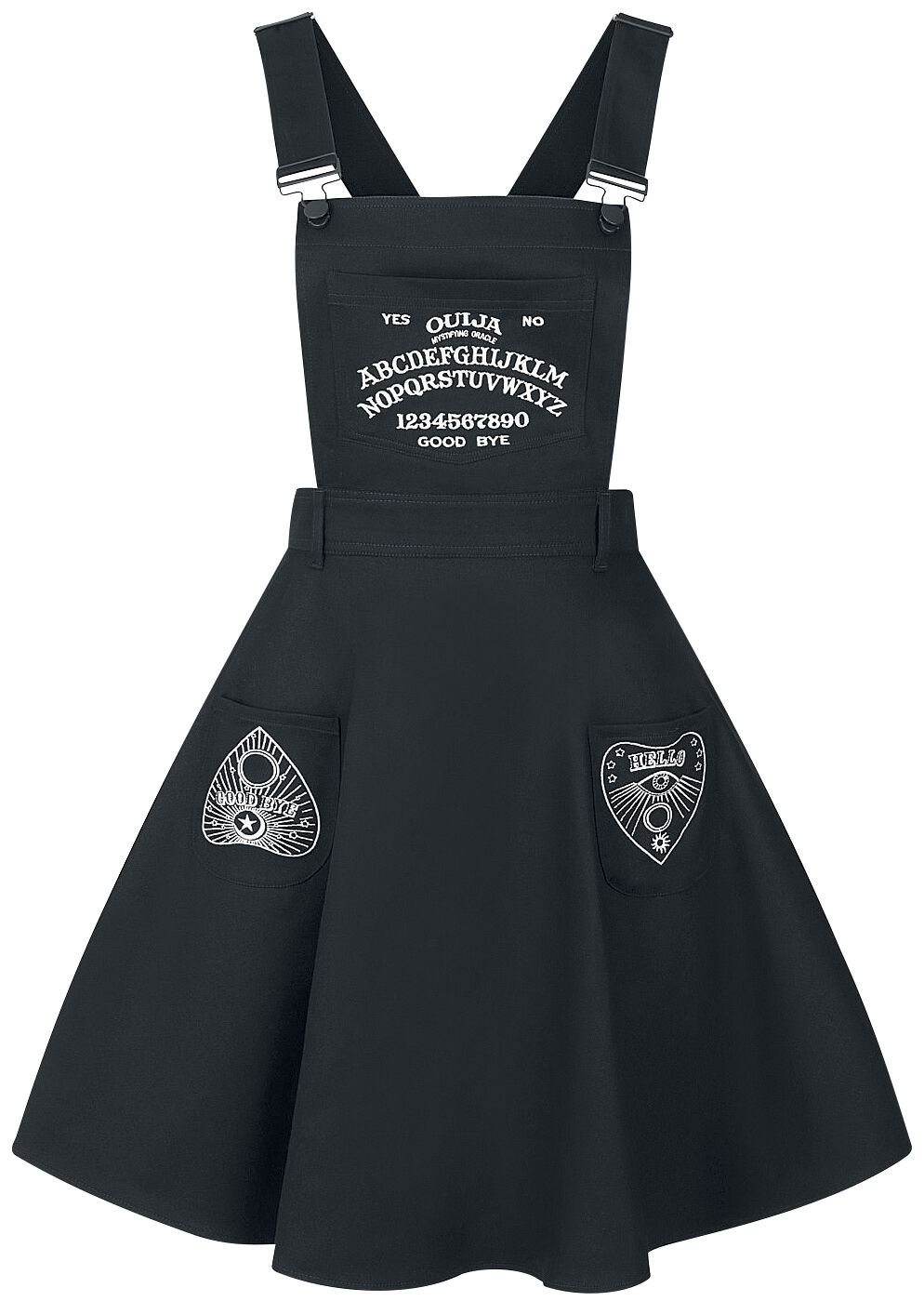 Robe Salopette Samara | Hell Bunny Robe mi-longue
