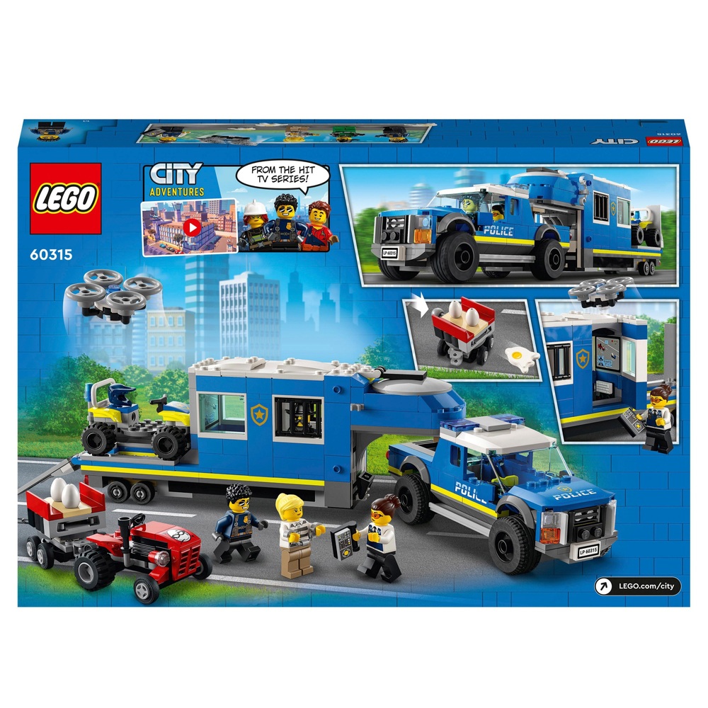 LEGO City 60315 Polizei-Einsatzfahrzeug mit Drohne
