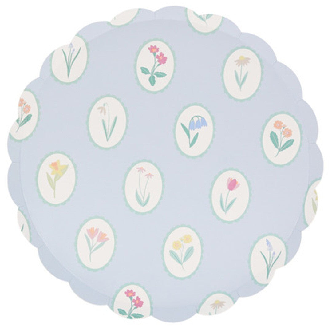 Meri meri bordjes bloomsbury - small - 8st