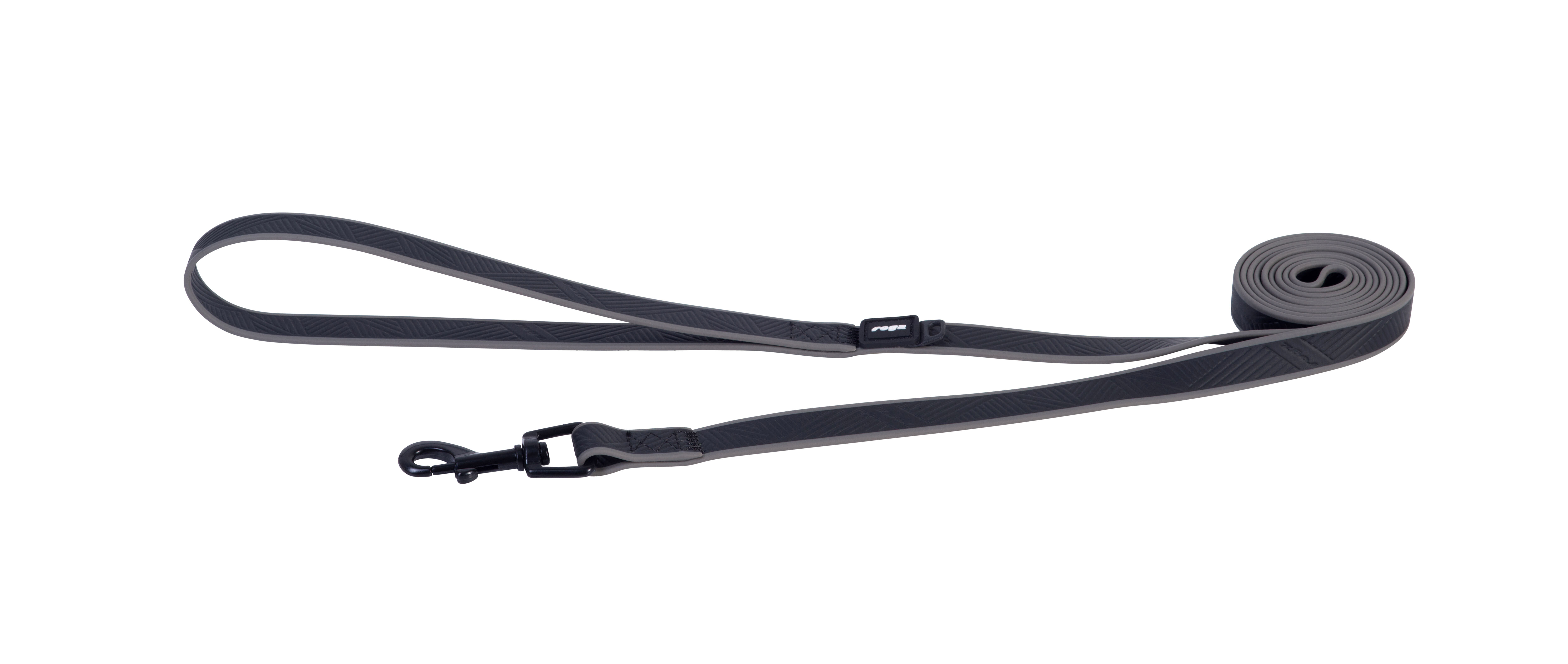 Rogz Beltz Amphibian - Hondenriem - Zwart - M