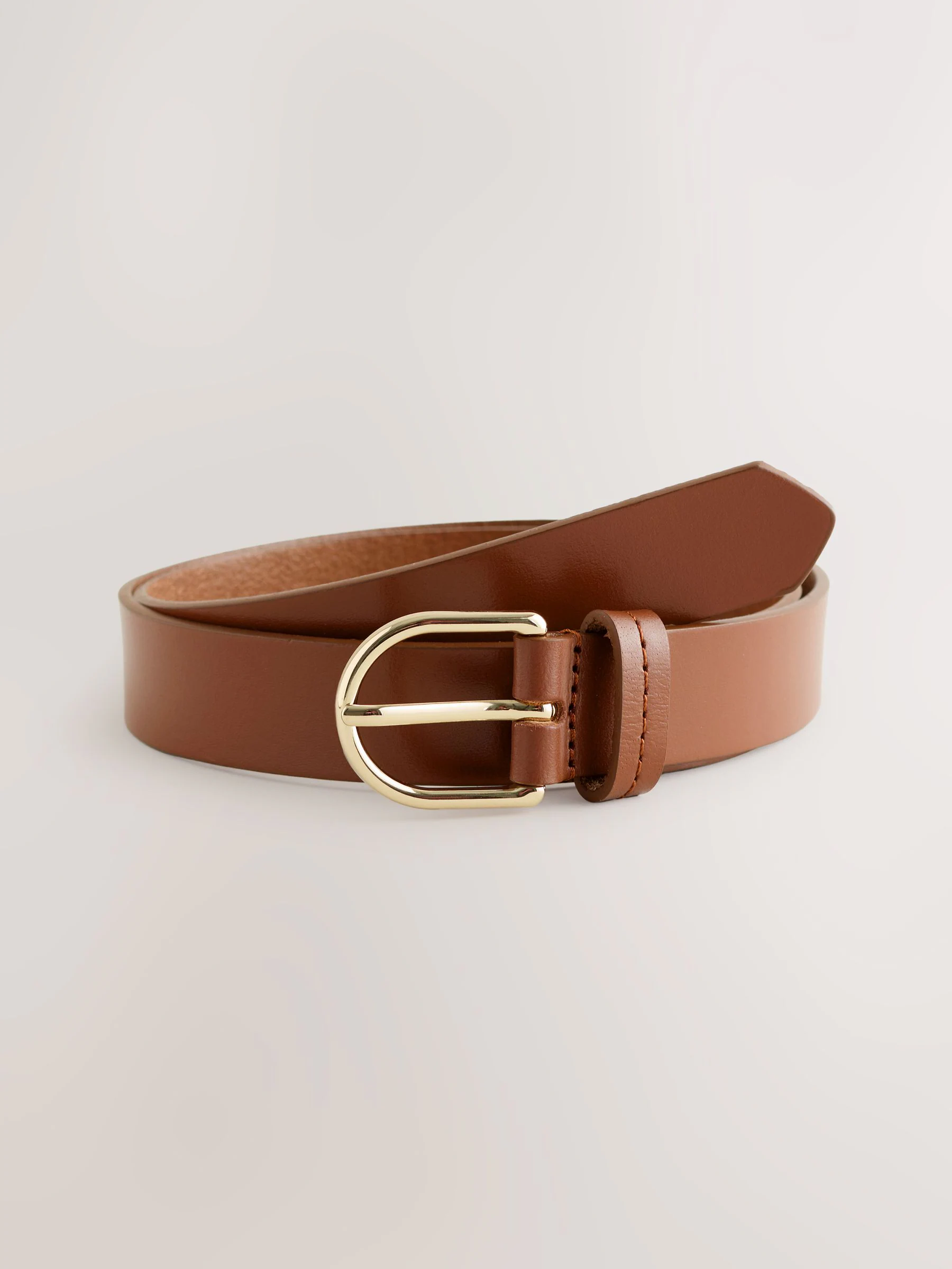 Lichtbruin - Standaard leren riem
