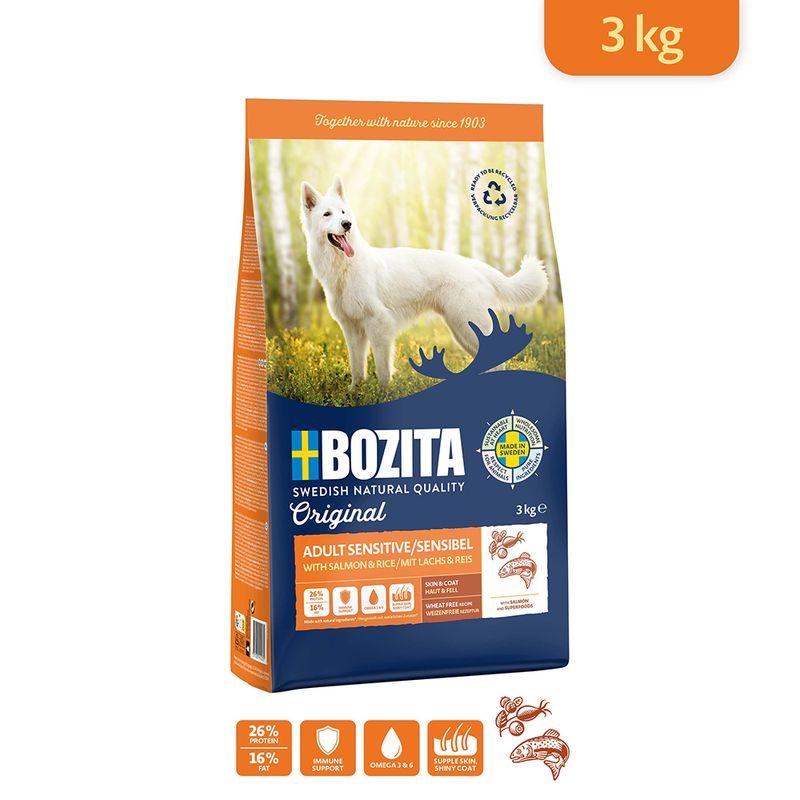 Bozita Original Adult Sensitive Peau & pelage