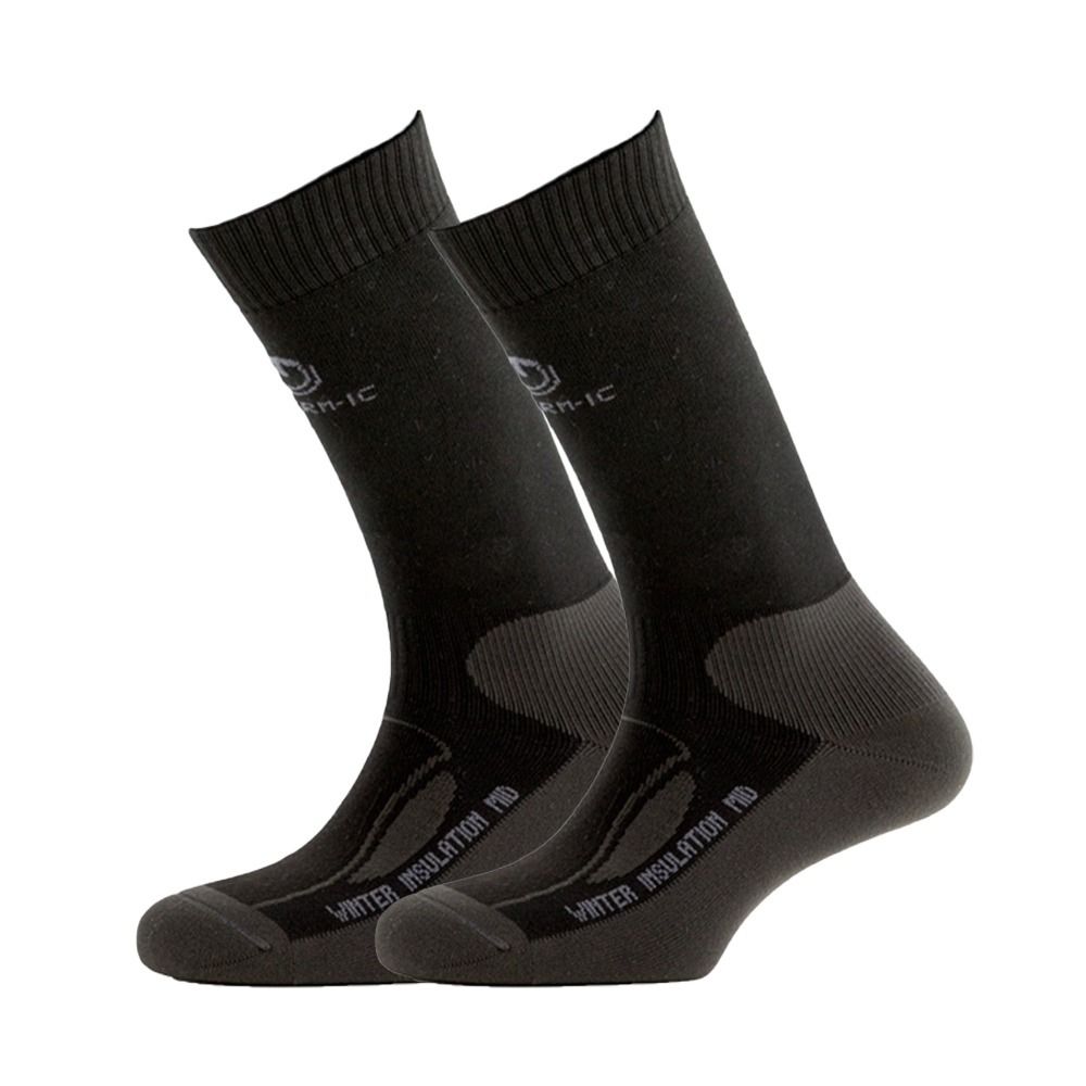 Therm-ic SKI INSULATION MID - Chaussettes ski black