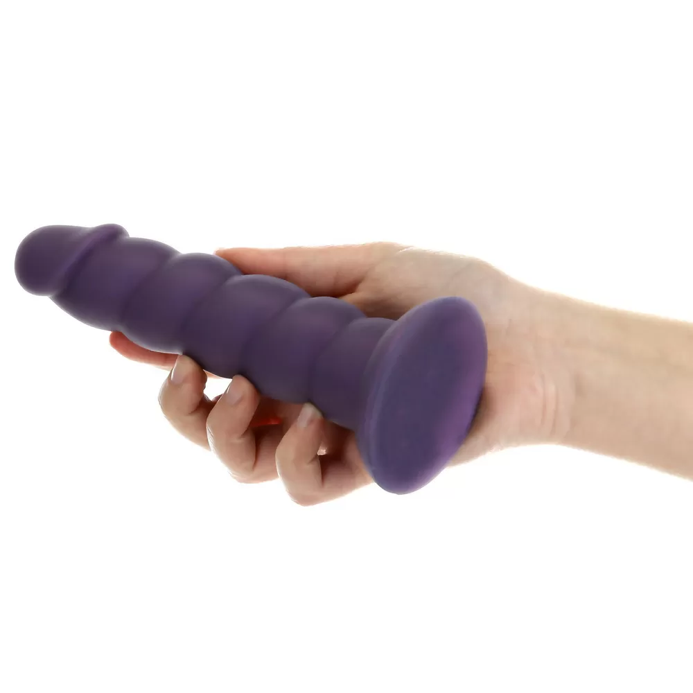 Addiction dildo Unicorn Purple - 18 cm
