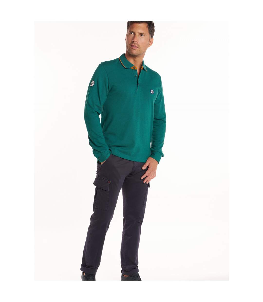 Polo maille piquée d'hiver