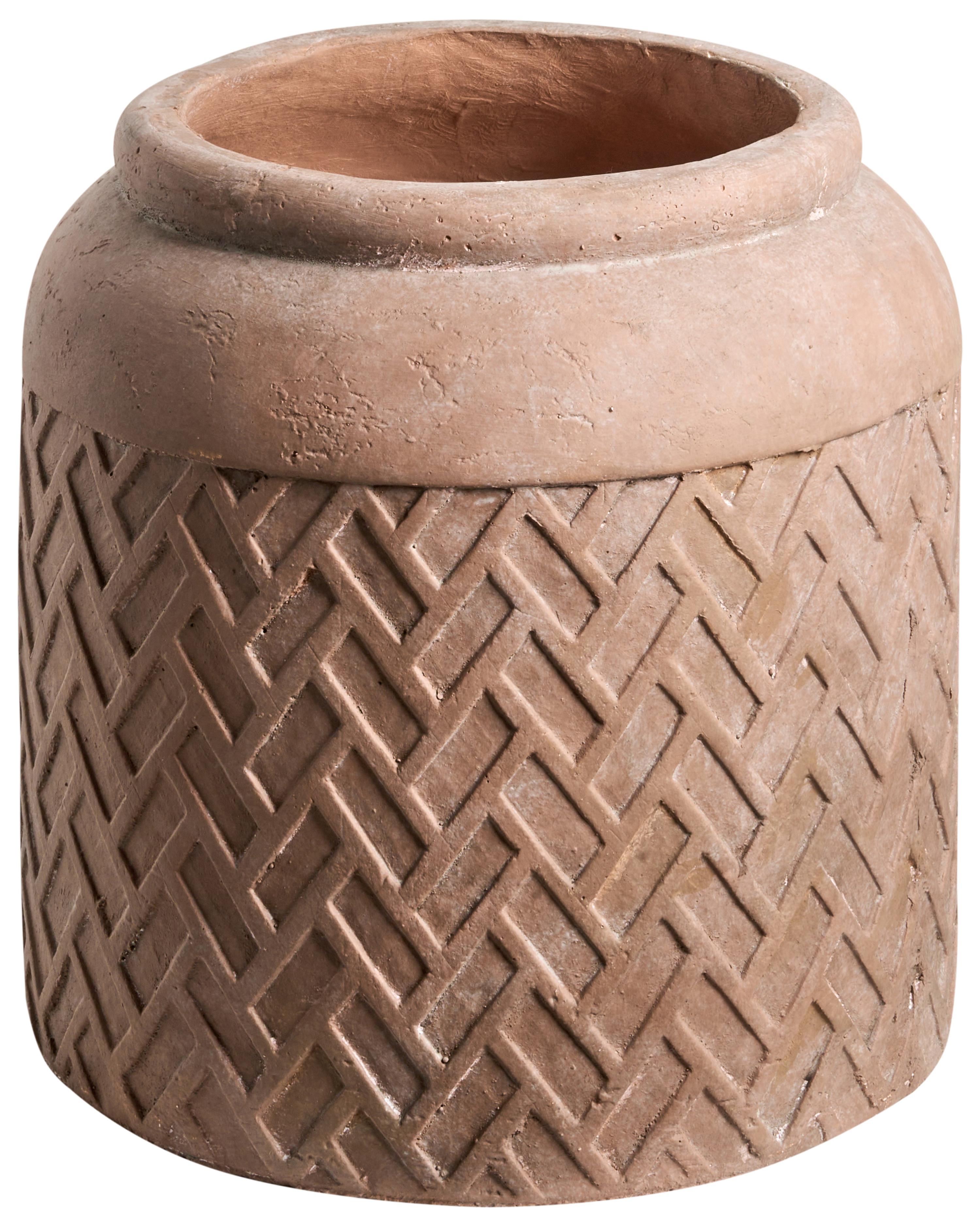 Bloempot GERAKAS 35 cm Beige