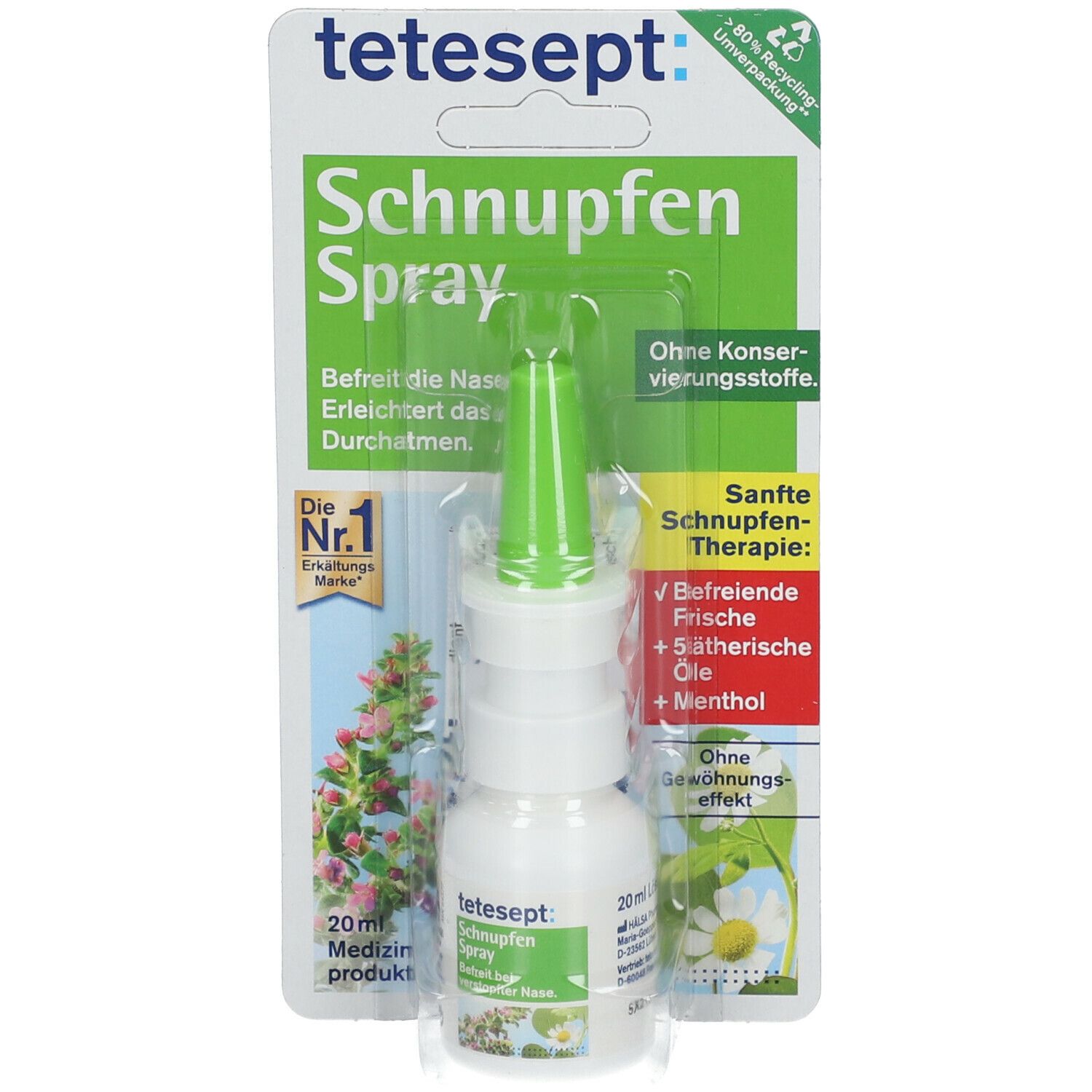 tetesept® Schnupfen Spray