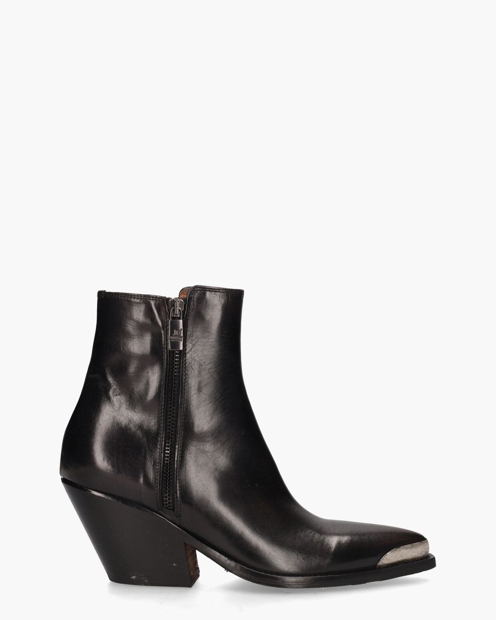 Jo Ghost 4910 Zwart Dames Enkelboots