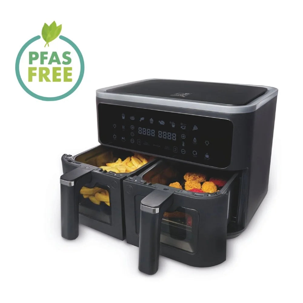 Fritel Airfryer Snacktastic 8480 DUO | 2x4.5L