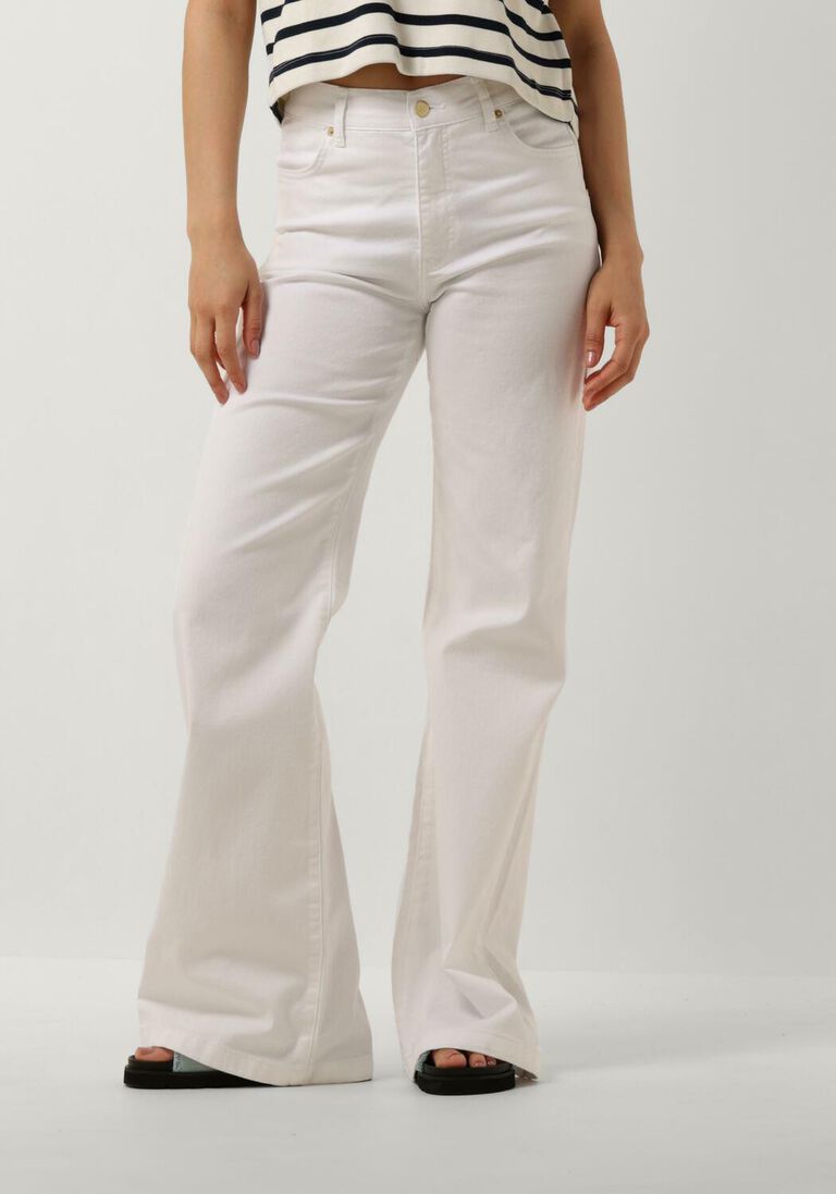 CO\\'COUTURE witte co'couture slim fit jeans dory white long jeans