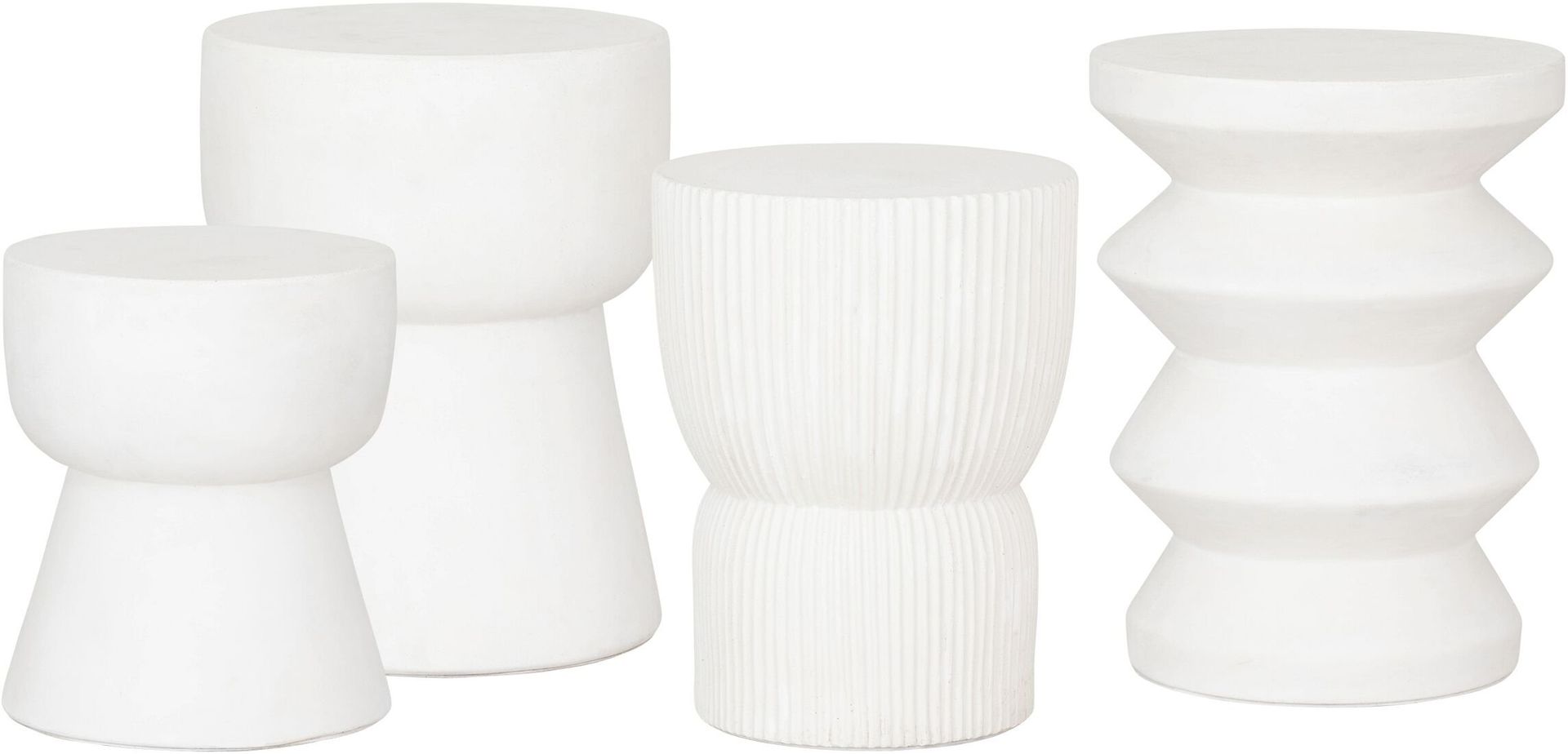 Must Living Fluted Bijzettafel