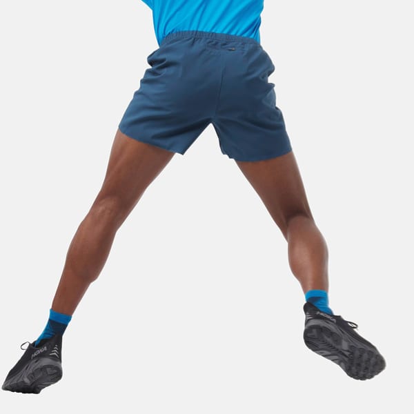 Short running ODLO ZEROWEIGHT 5 INCH BLUE WING TEAL