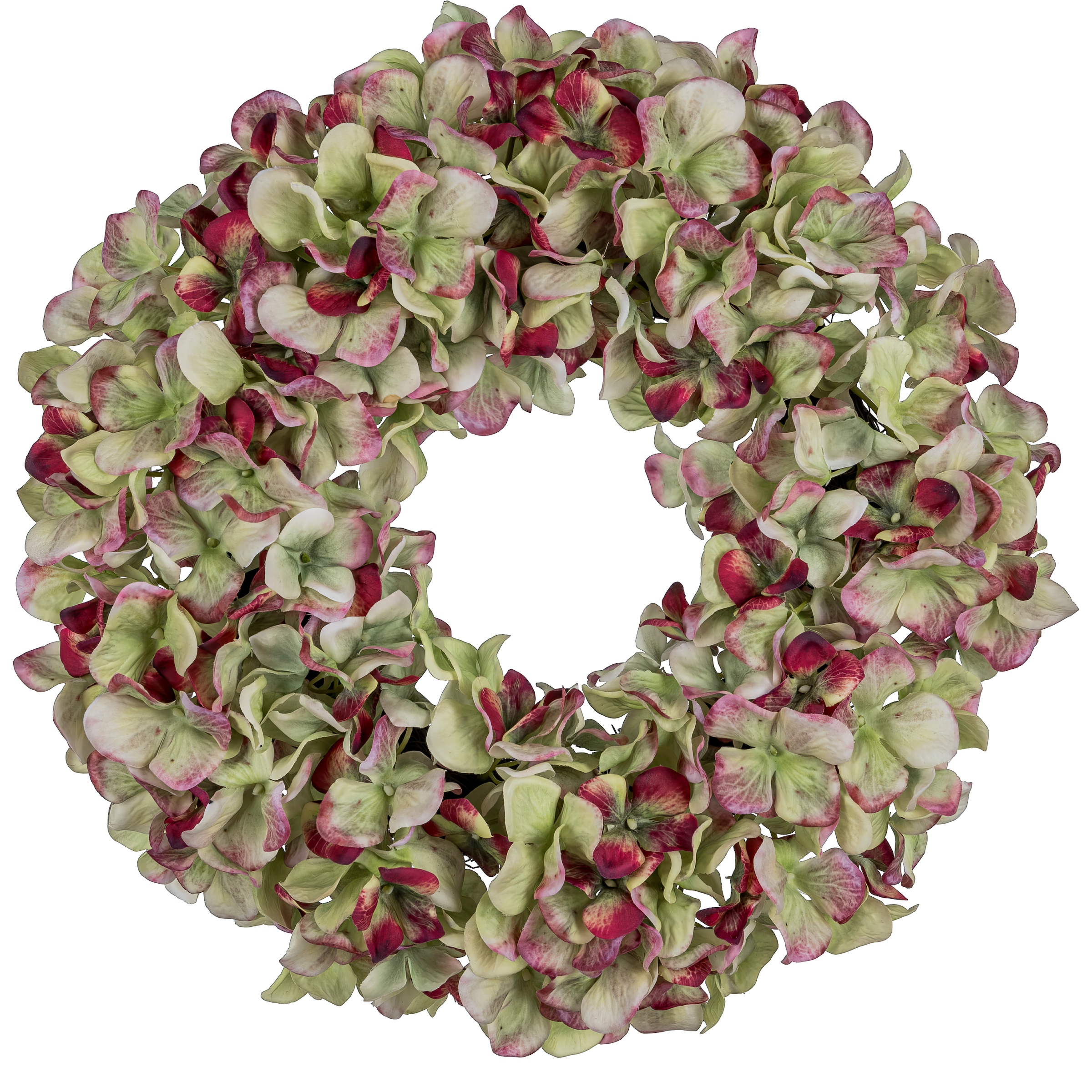 Creativ green Kunstkranz »Hortensienkranz« mit zahlreichen Blüten