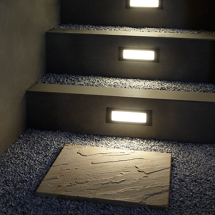 Spot encastrable LED Blooma Neihart IP54 anthracite 4,6W