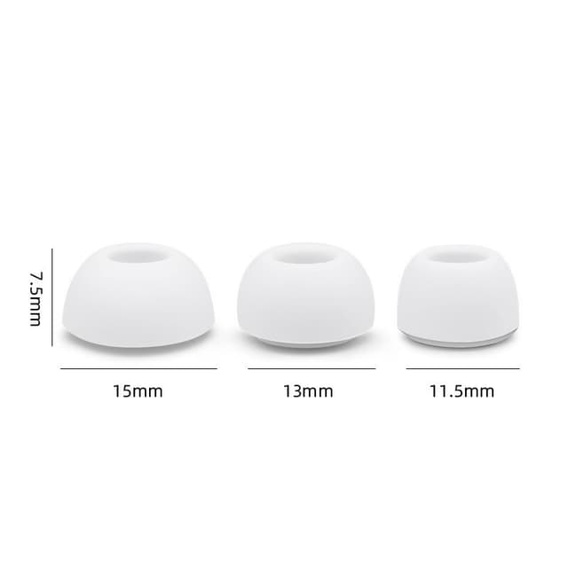 Ørepuder til AirPods Pro i 3 størrelser