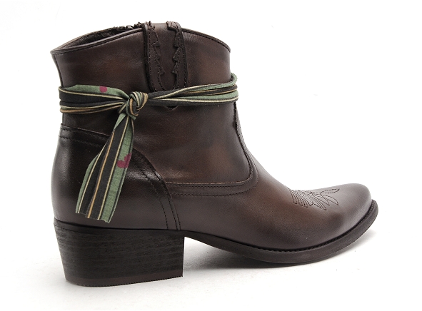 Felmini boots bottine talons femme b504 marron
