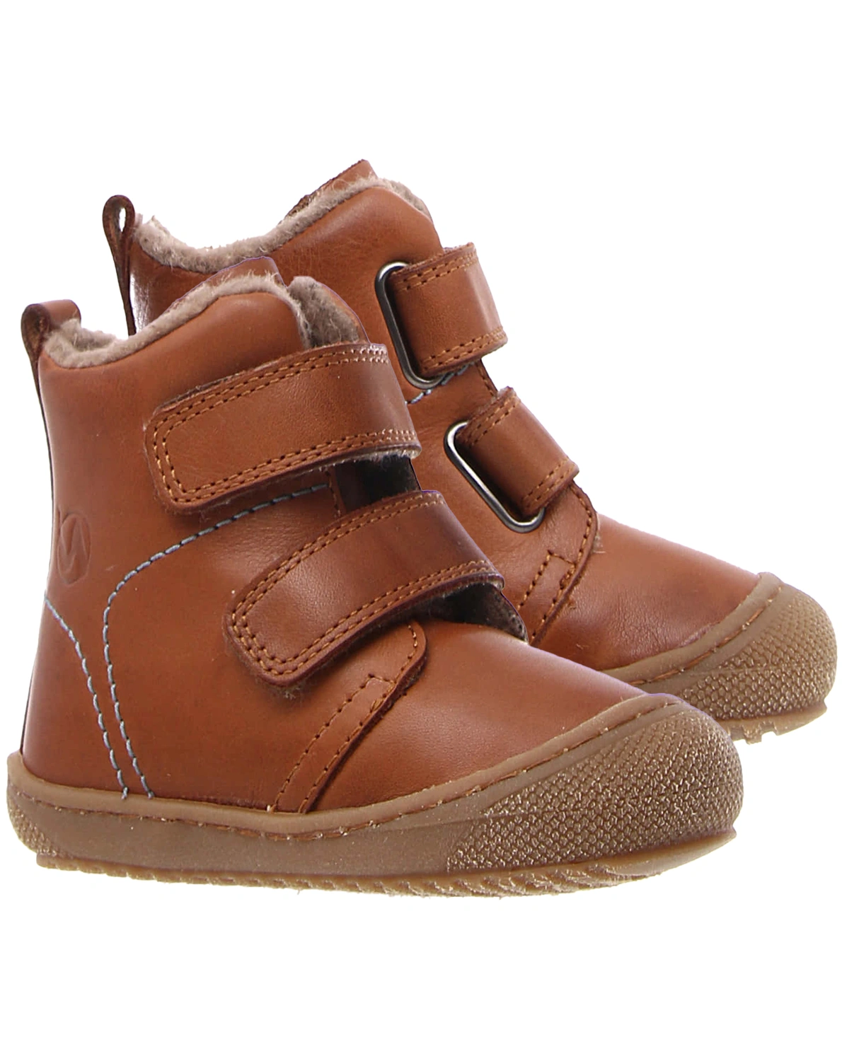 Lauflern-Stiefelette BUBBLE VL gefüttert in light brown
