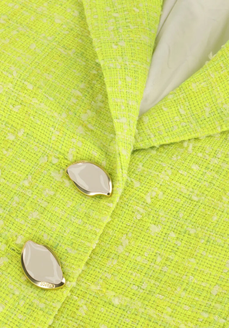 FABIENNE CHAPOT lime fabienne chapot blazer cher blazer