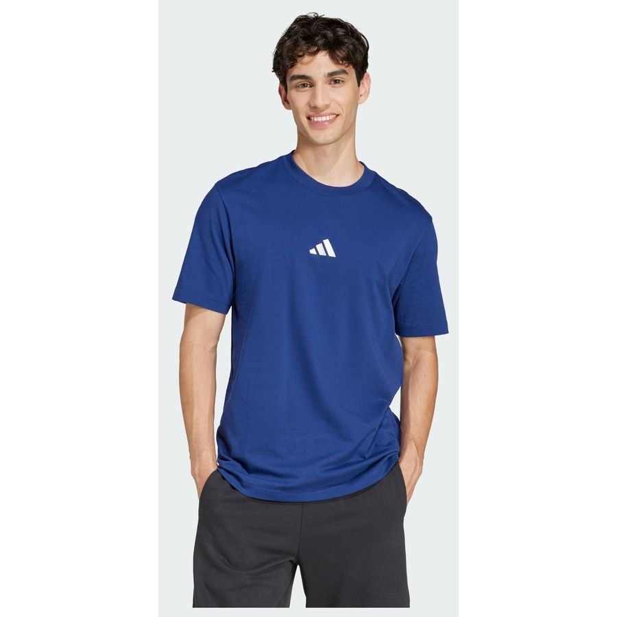 Adidas Essentials Small Logo Single Jersey Tee