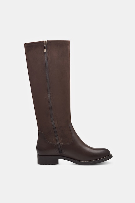 Lederstiefel, Tamaris Comfort, Wechselfußbett, Zipper