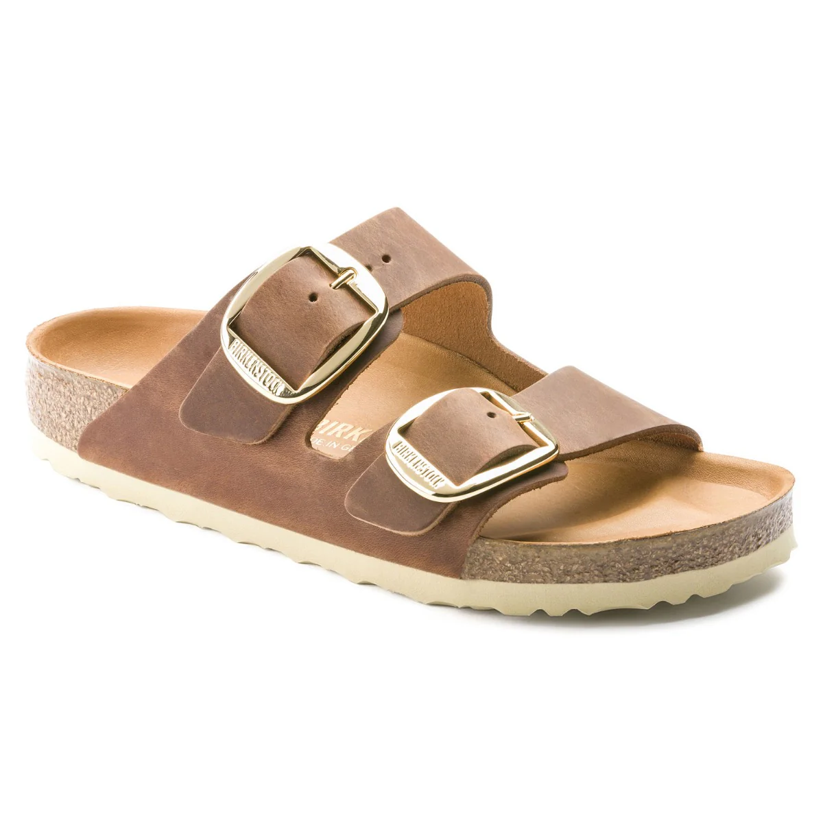 Birkenstock  Arizona Big Buckle sandal - Cognac