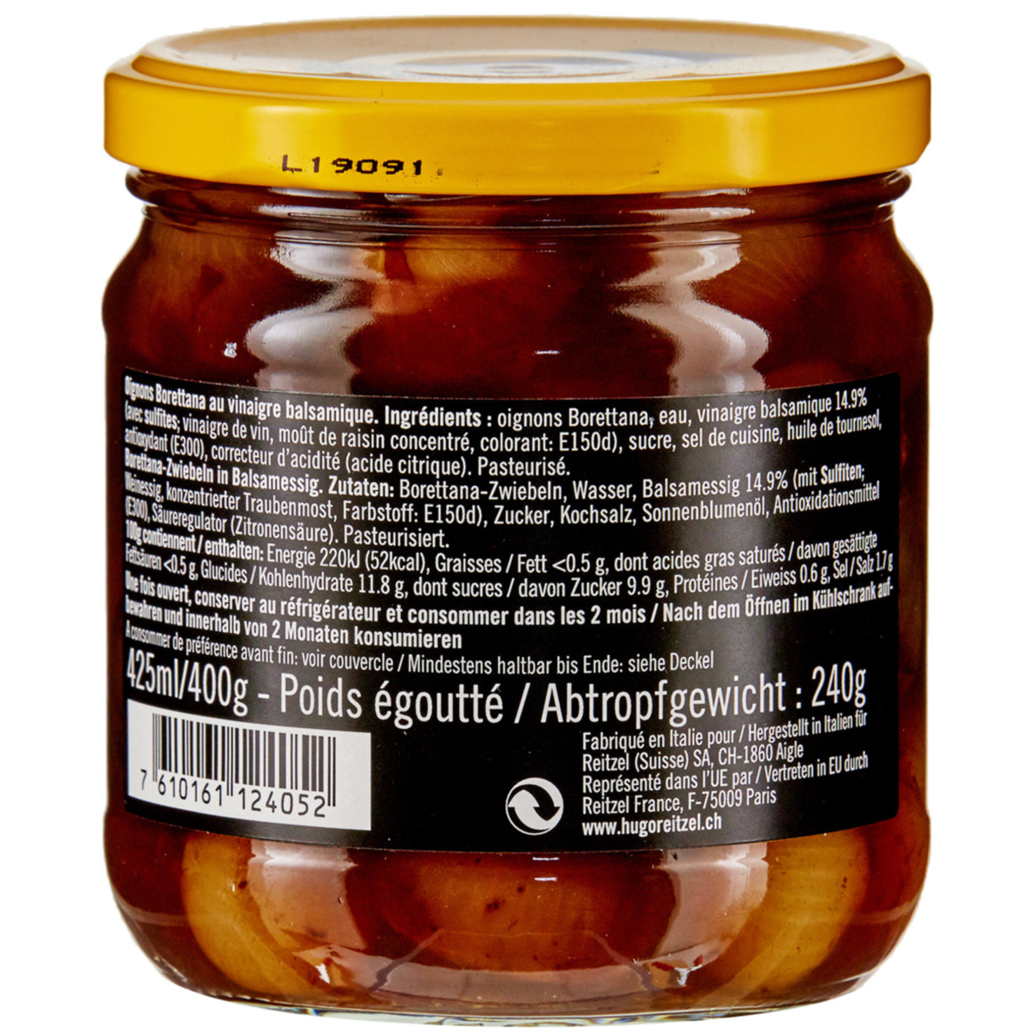 Hugo Reitzel Balsamico Zwiebeln