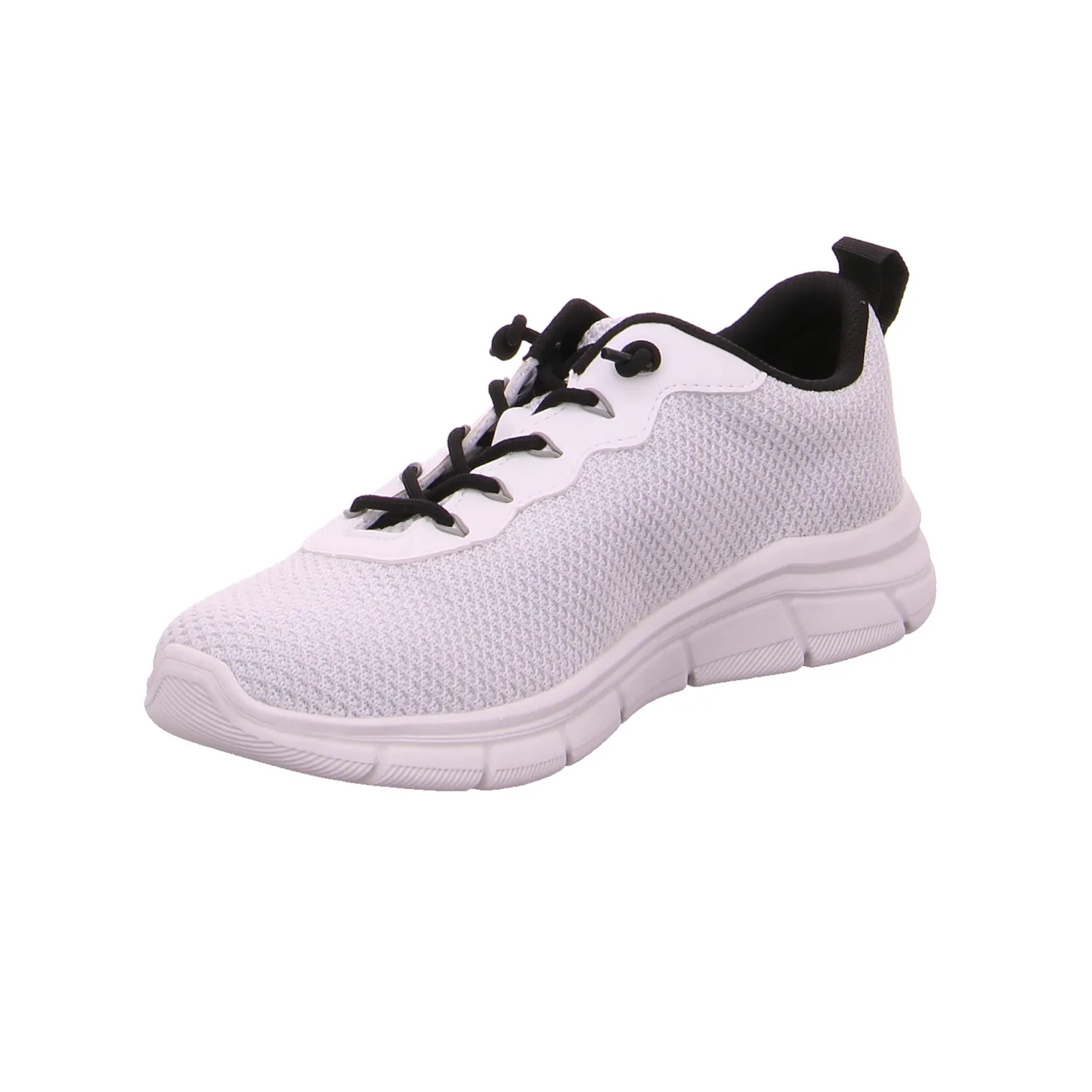 BUGATTI SHOES Halbschuhe Sneaker Stoff Weiss Textil