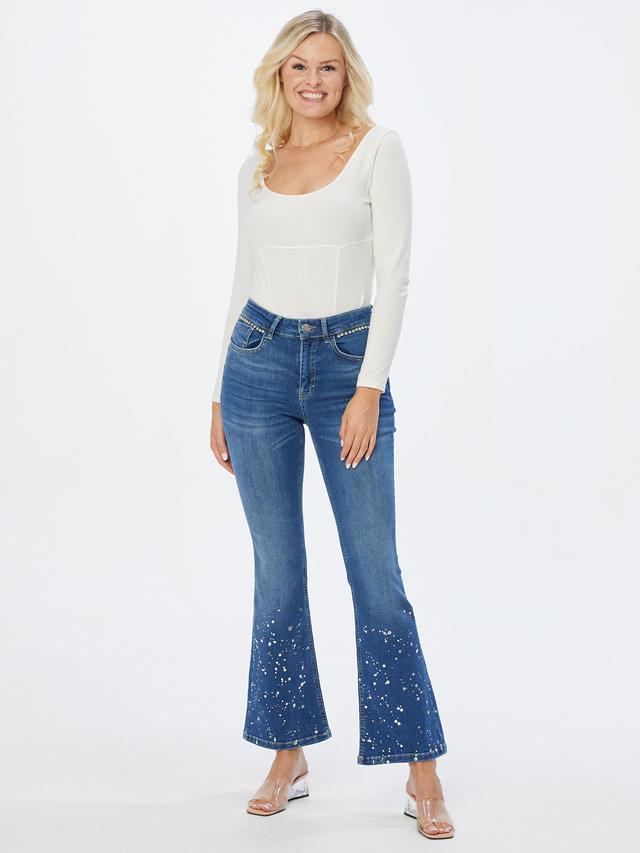Bootcut Jeans Colour Splash