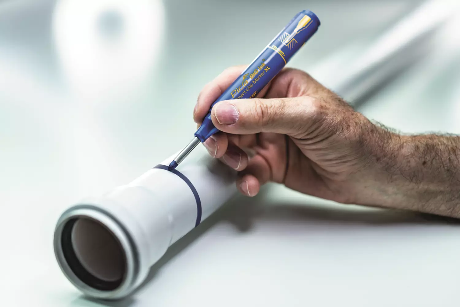 Pica PI17041 BIG Ink Markeerstift XL - Blauw