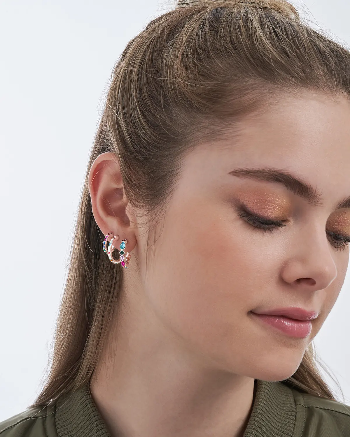 Creolen-Set - Colorful Sparkle