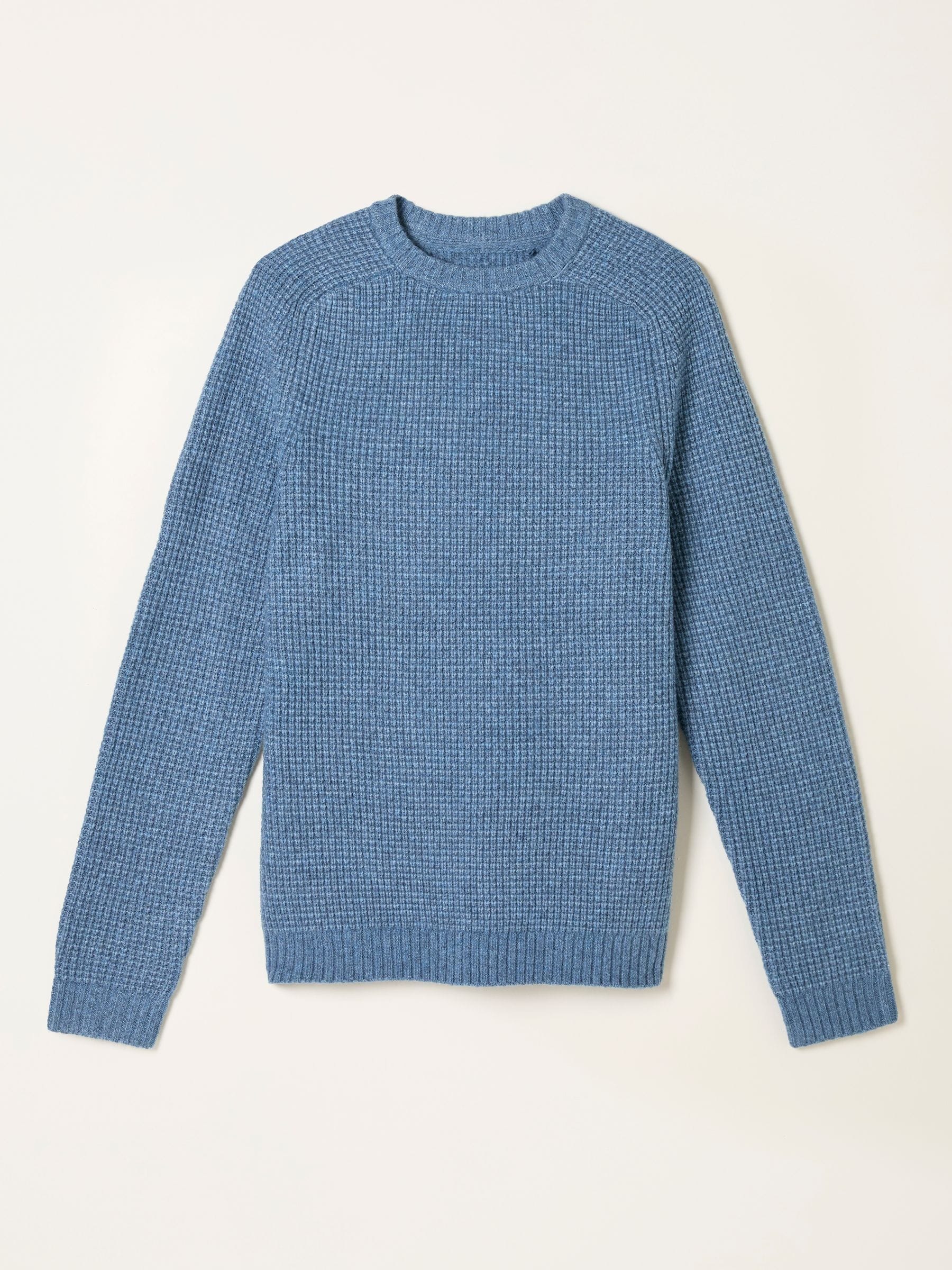 Lichtblauw vintage - FatFace Crew Neck Knitted Jumper