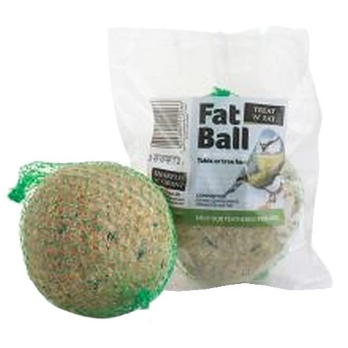 Bola gigante de sebo para pássaros