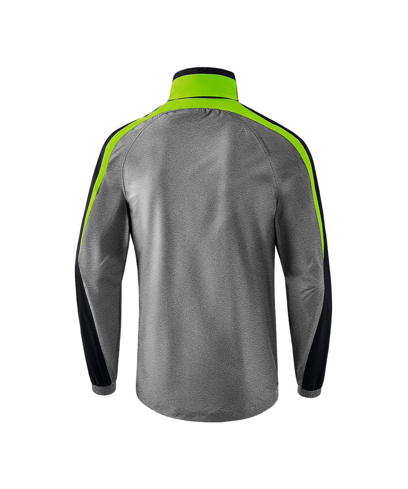 Erima Liga 2.0 Regenjacke Grau Schwarz Grün