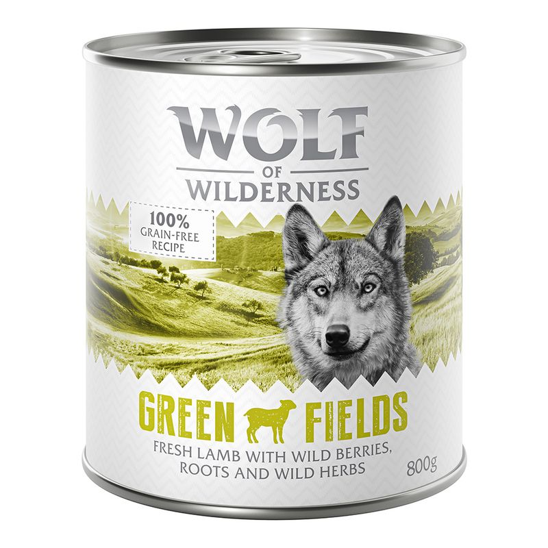 Lot Wolf of Wilderness Adulte - Single Protein 24 x 800 g