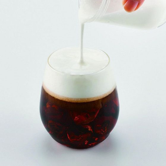 Hario - Latte Shaker - Melkopschuimer - Wit - Handmatig