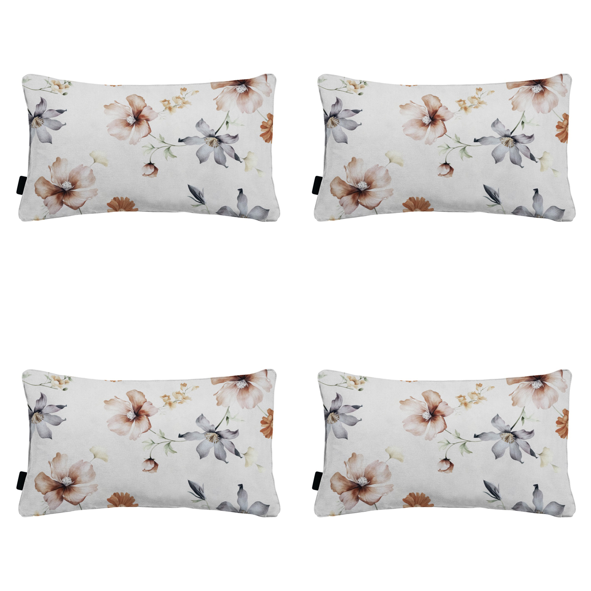 Madison Florina natural Sierkussen - Set van 4