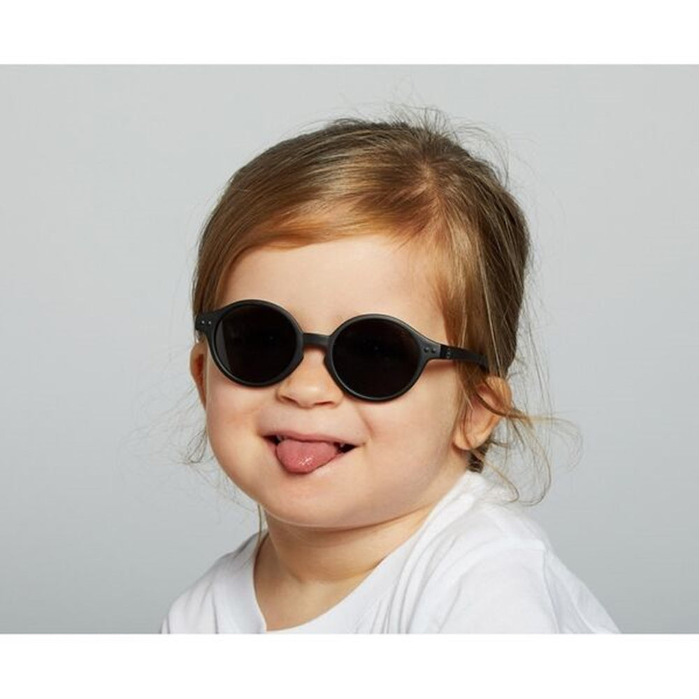 Kids Solbriller Black - Izipizi → Luksusbaby.dk