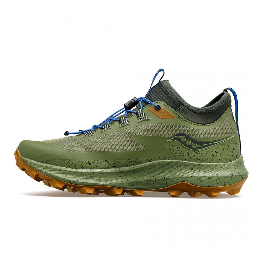 Saucony PEREGRINE 13 ST - Chaussures trail Homme glade/bronze
