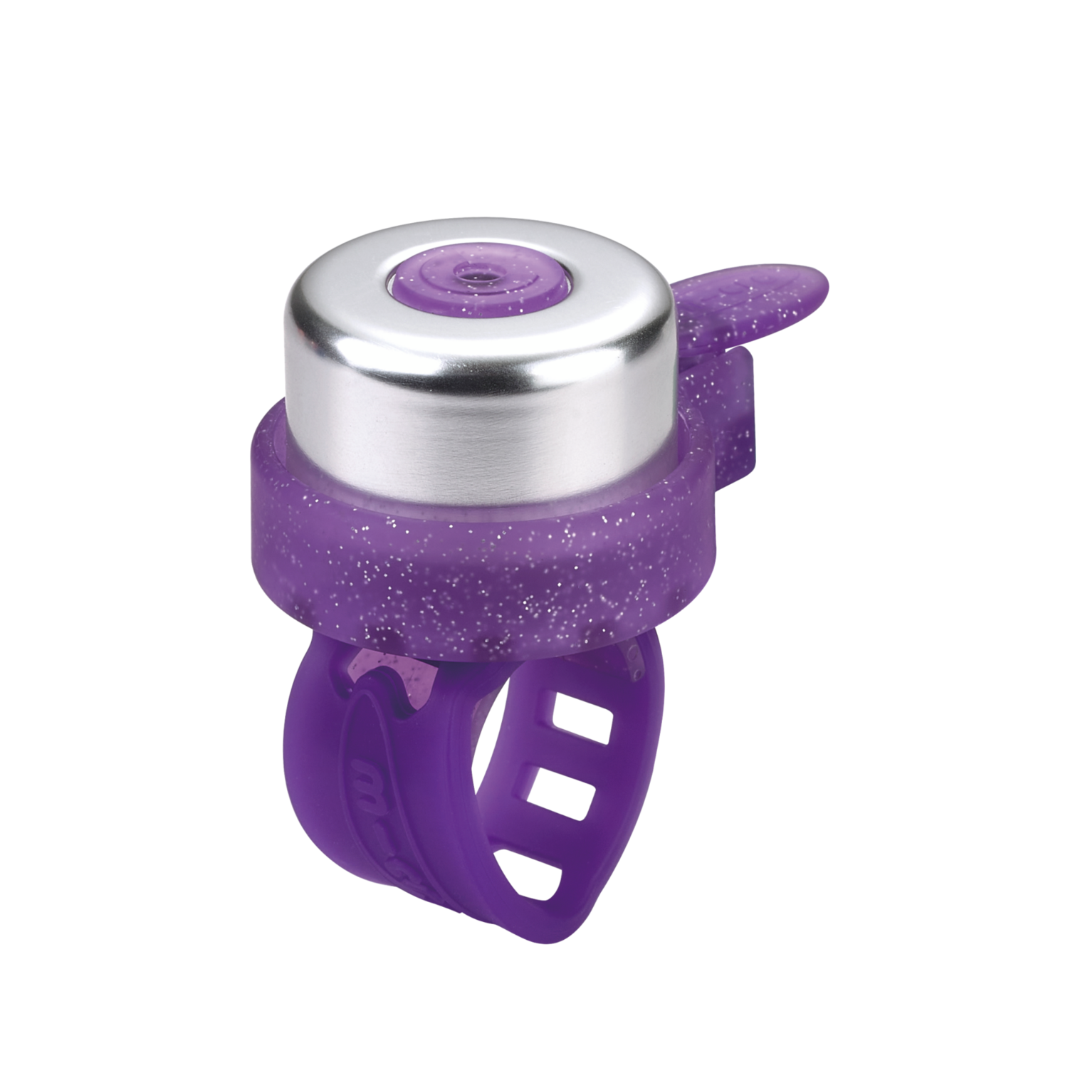 Micro Step | Bel glitter paars