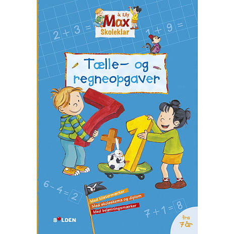 Max skoleklar: Tælle- og regneopgaver aktivitetsbog