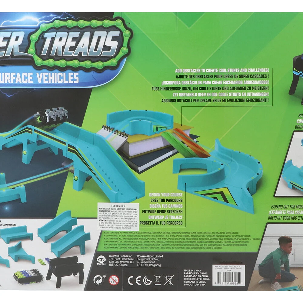 Circuit phosphorescent Power Treads course épique 30 pièces
