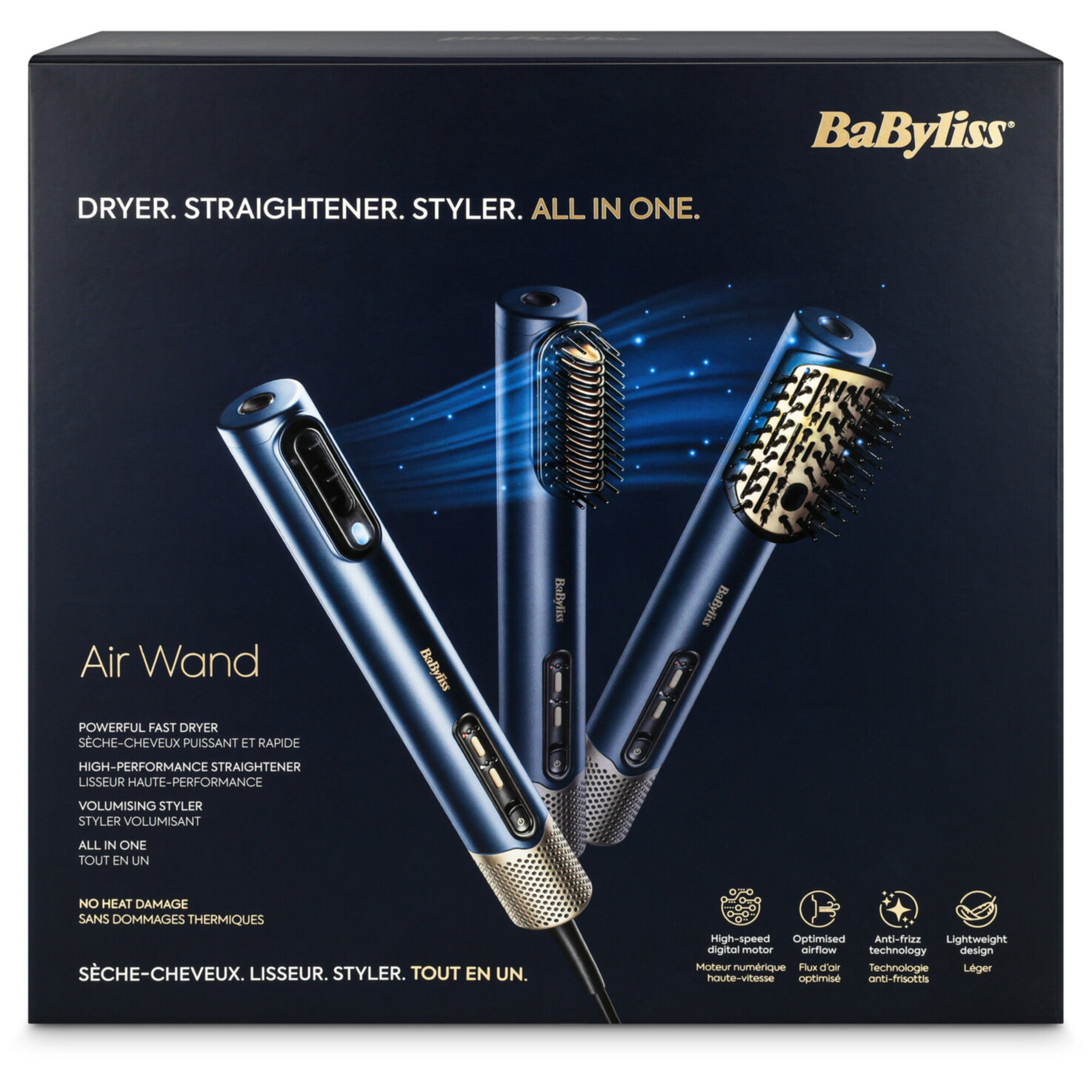 Babyliss Warmluftbürste AS6550CHE