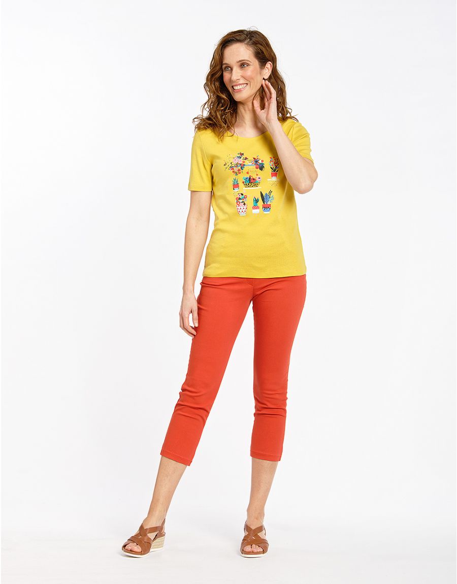 T-shirt anis coton BIO
