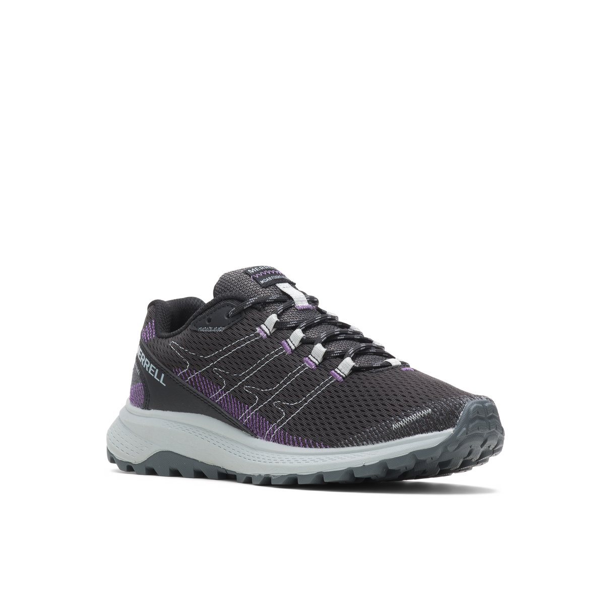MERRELL-Fly strike-Baskets de randonnée - Talon plat - Noir