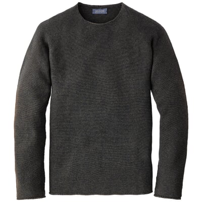 Seldom Herren-Pullover Raglanärmel, Grün