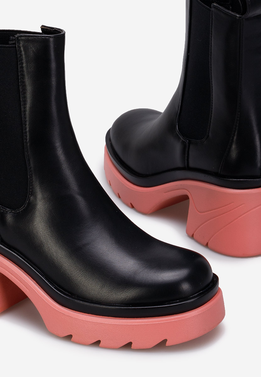 Bottines femme roses Kaylin V3