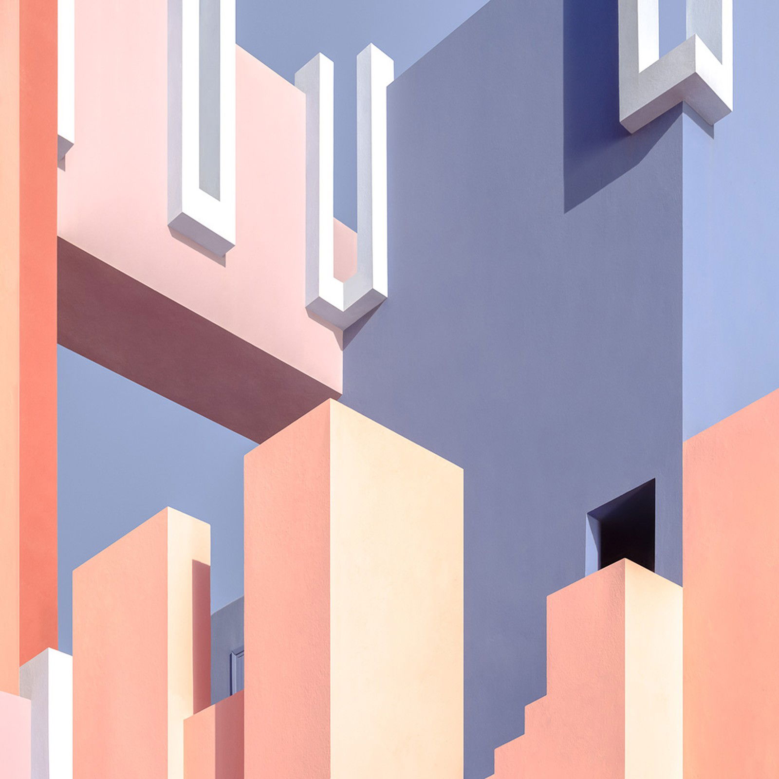Modernist Pastels 1 by Antony Zacharias - Limited Edition. Edition of: 150. Signed.