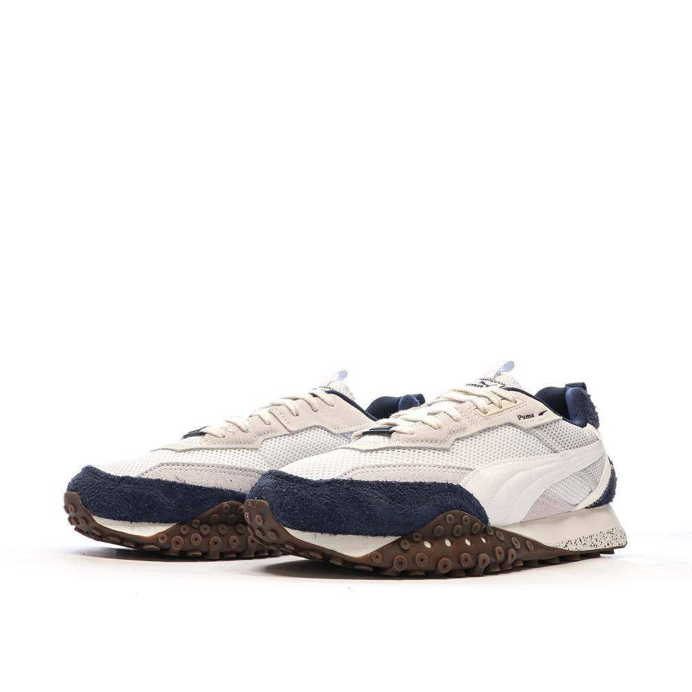 Puma Baskets Blanches/Noires Homme Puma Blktop