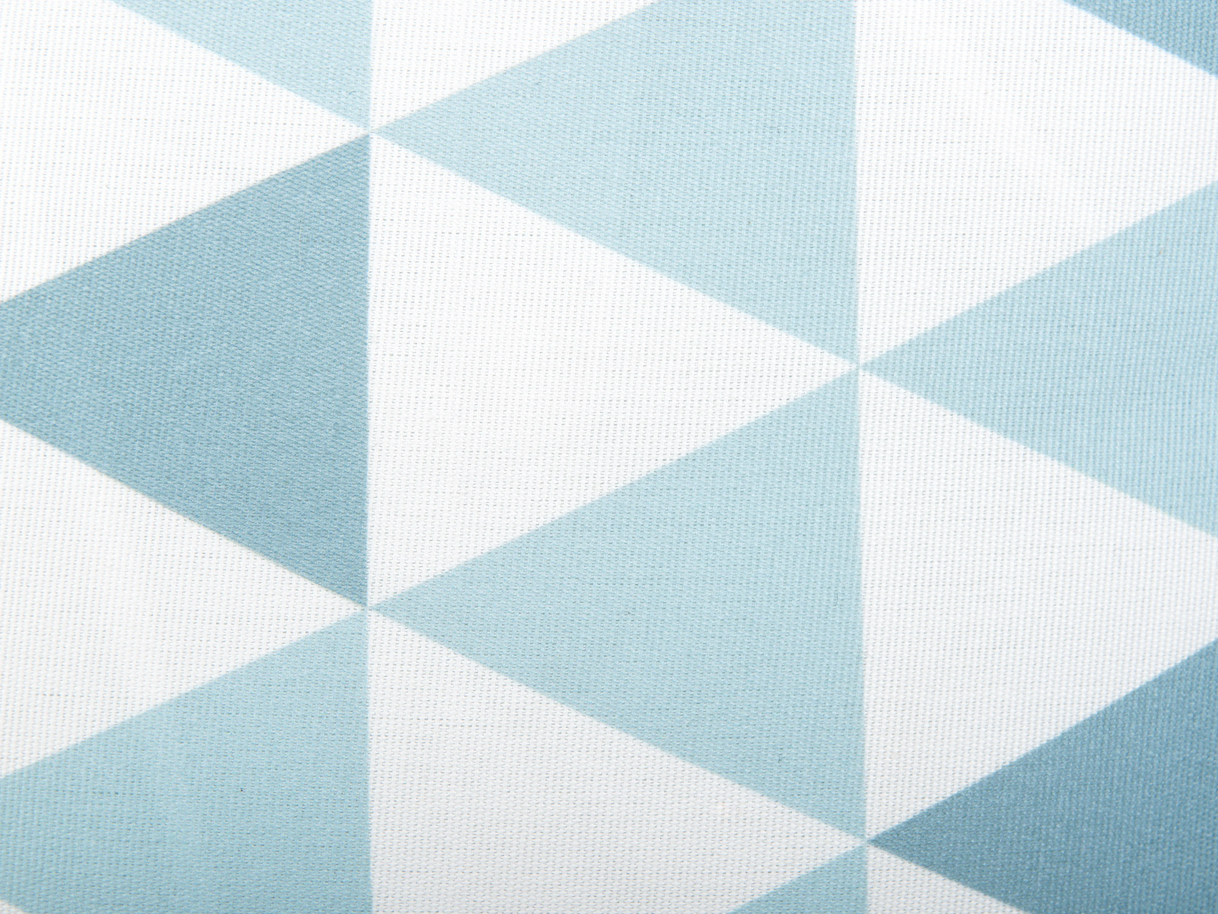 Set van 2 tuinkussens TRIFOS geometrisch patroon 40 x 40 cm Blauw
